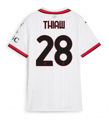 AC Milan Malick Thiaw #28 Udebanetrøje Dame 2024-25 Kort ærmer